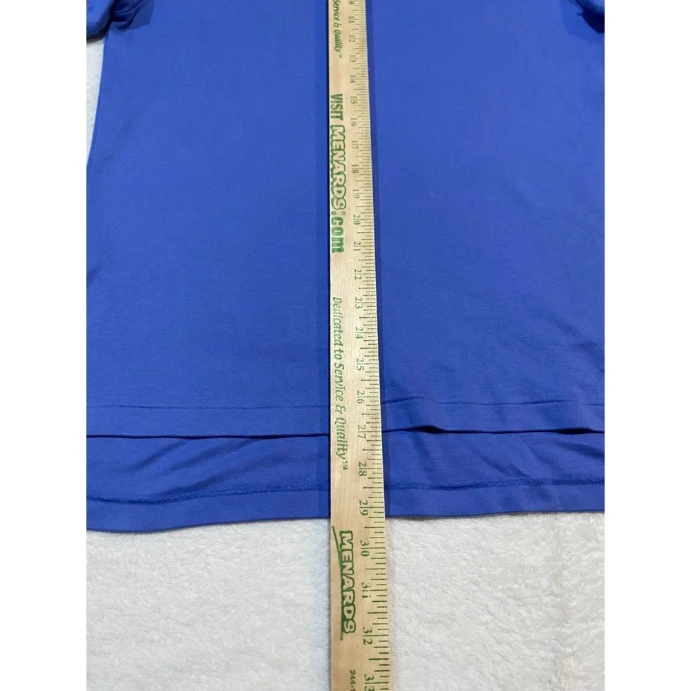 Polo Ralph Lauren Mens Custom Fit Blue Soft Cotton Short Sleeve Polo Shirt M - Picture 2 of 8